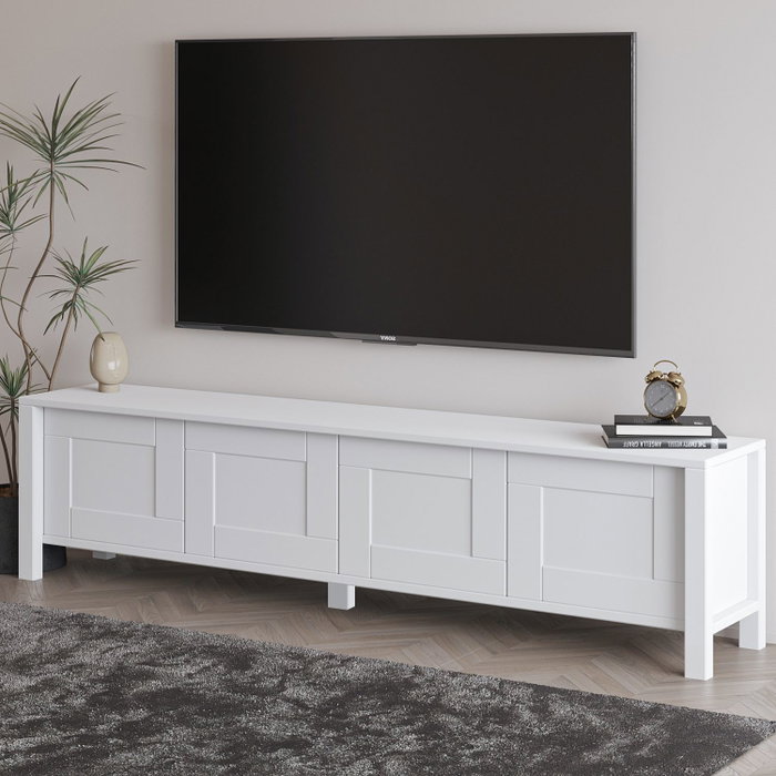 Hanah Home Soporte para TV Vachel - Blanco